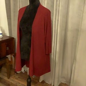 - Wrap deep red with black thredding